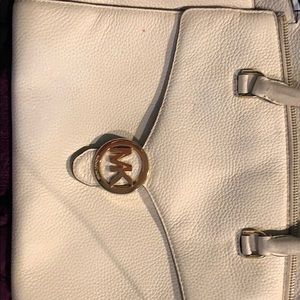 Michael Kors(24 HOUR SALE)cream colored purse